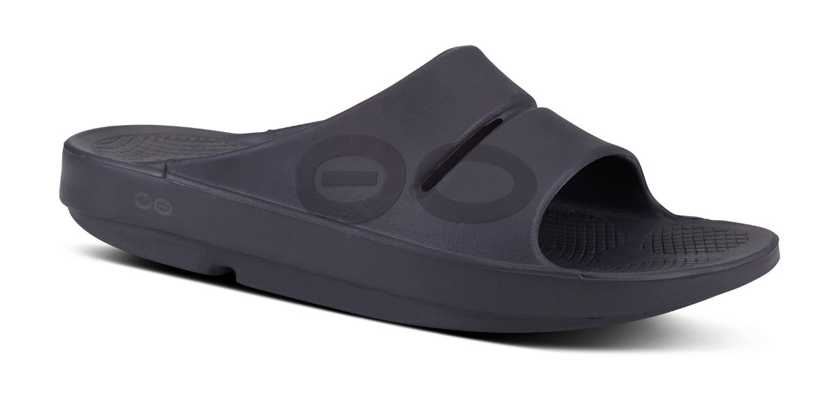 Women's OOahh Sport Slide Sandal - Black Matte main view