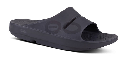 Women's OOahh Sport Slide Sandal - Black Matte main view