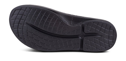 Men's OOahh Sport Slide Sandal - Black Matte bottom view