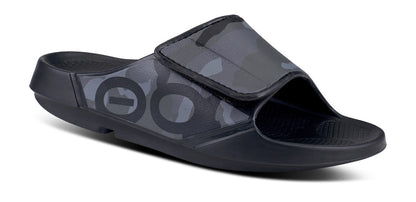 Women's OOahh Sport Flex Sandal - Black Camo main view