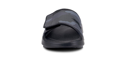 Women's OOahh Sport Flex Sandal - Black Camo front view