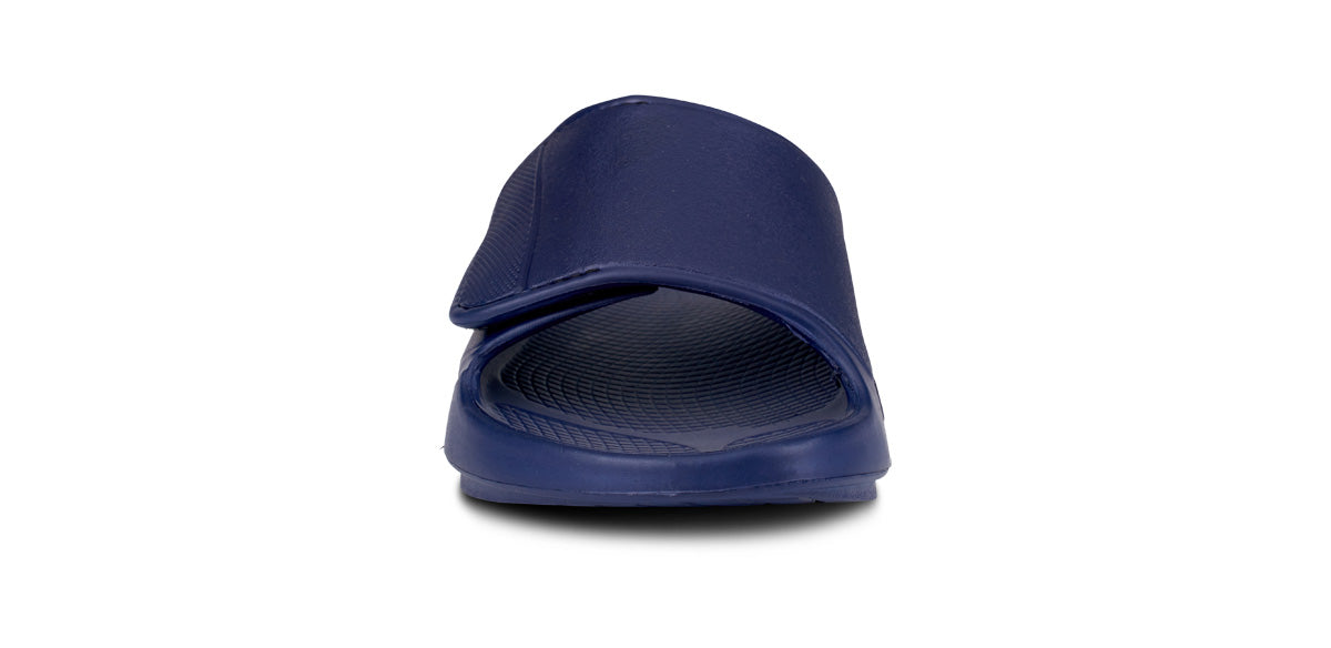Men's OOahh Sport Flex Sandal - Navy front view