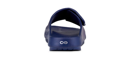 Men's OOahh Sport Flex Sandal - Navy back view