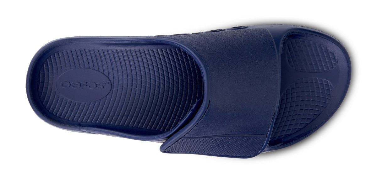 Men's OOahh Sport Flex Sandal - Navy top view