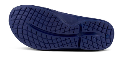 Men's OOahh Sport Flex Sandal - Navy bottom view