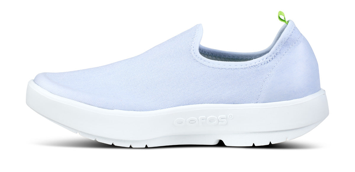 Women's OOmg eeZee Low Shoe - Purple Jade medial view