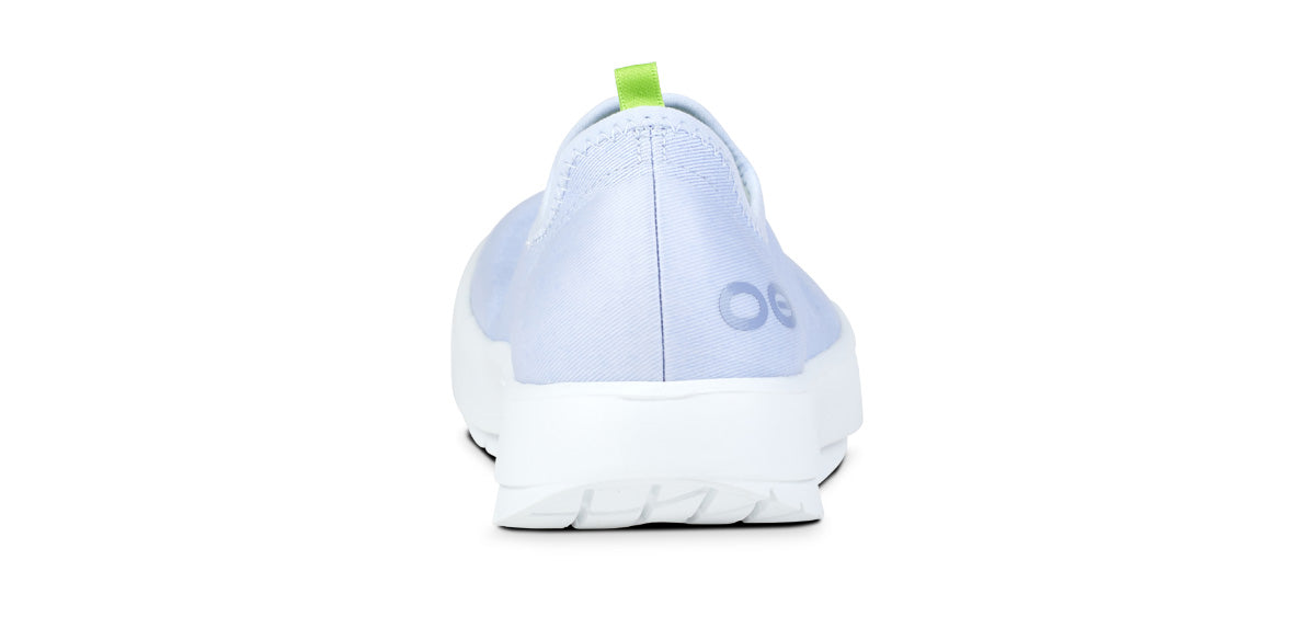 Women's OOmg eeZee Low Shoe - Purple Jade back view