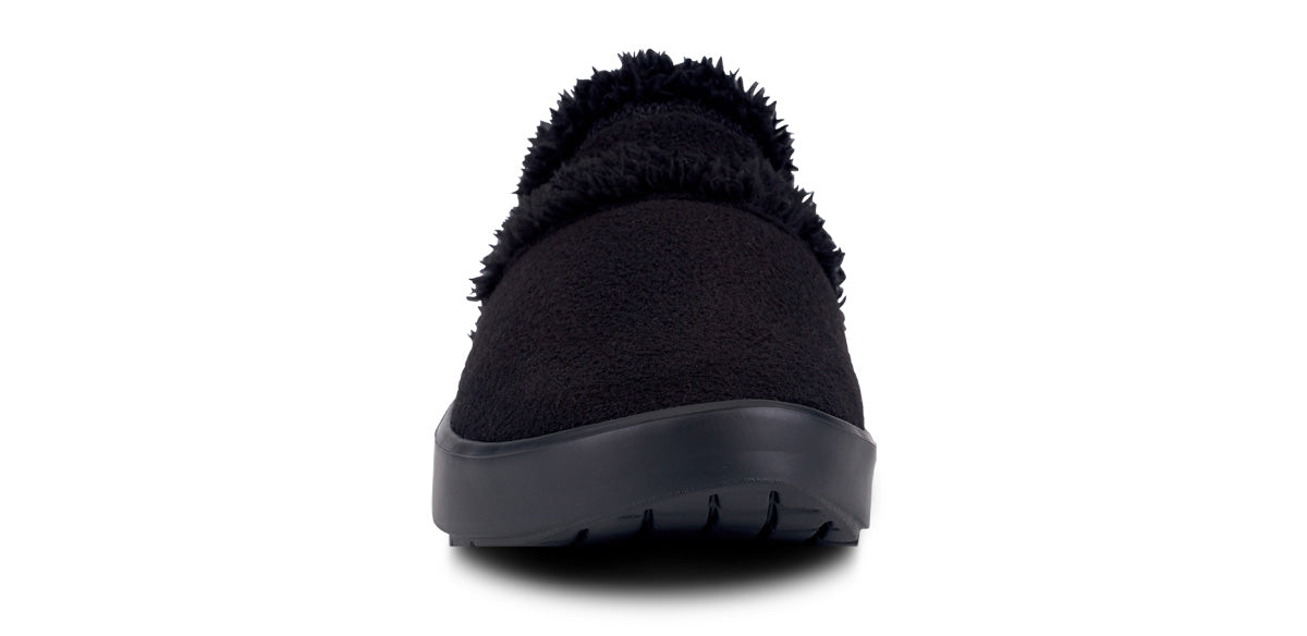 Women's OOcoozie Mule Shoe - Black front view